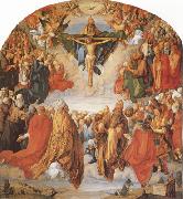 Albrecht Durer The Adoration of the Trinity (mk08) oil painting on canvas